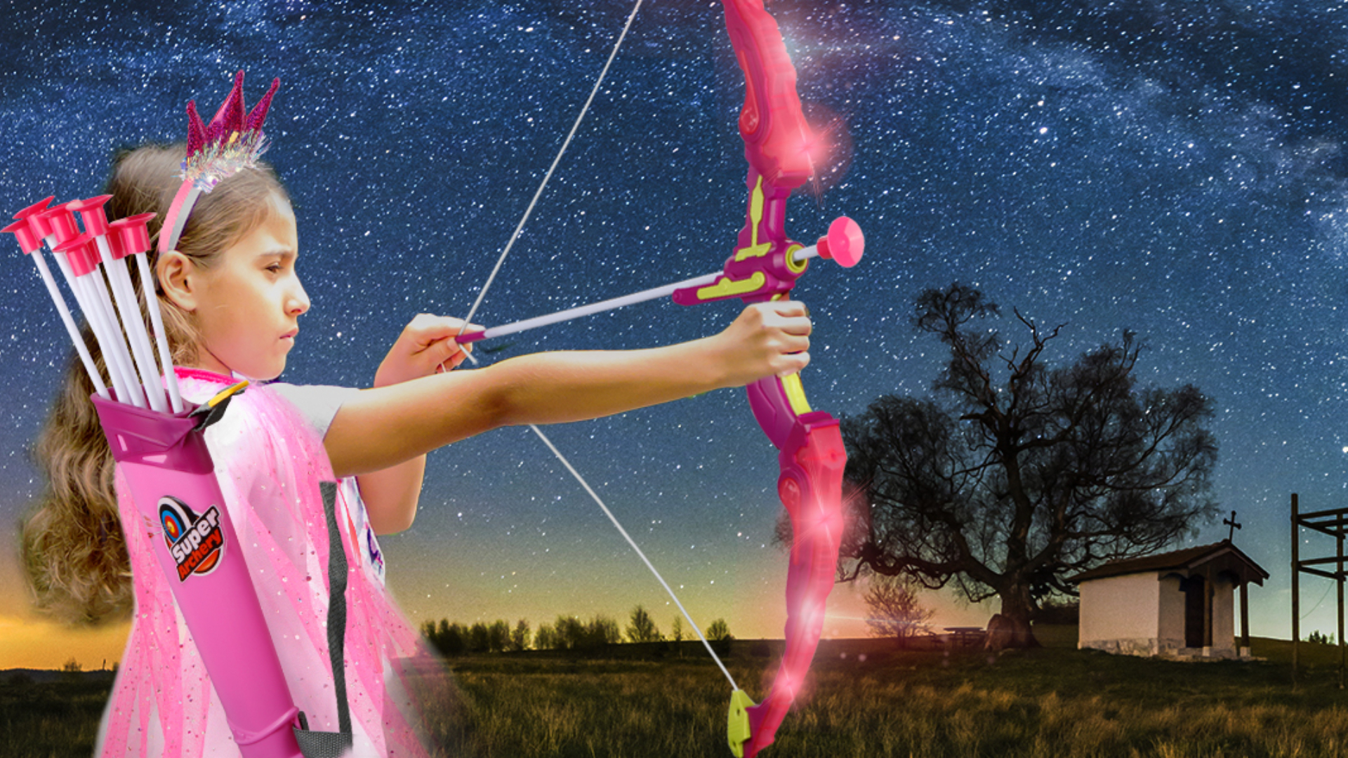 Amazon.com: VGOFUN Bow and Arrow for Kids 3-8 Years Old | LED